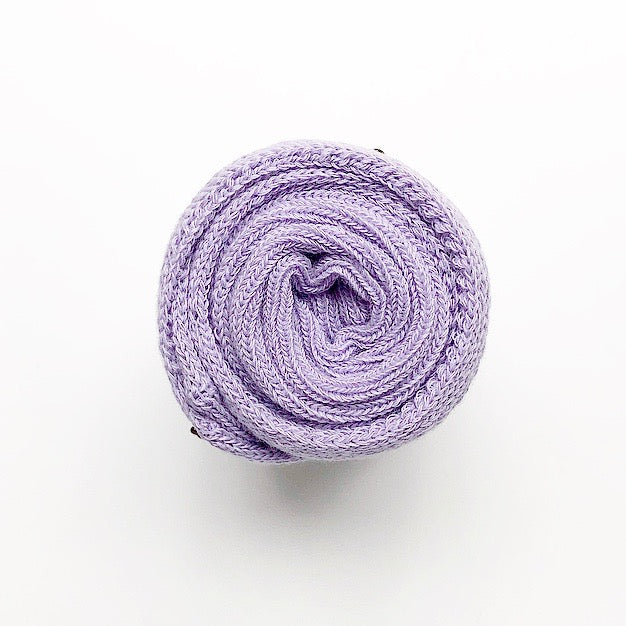 Crochet stockings.  Lavender