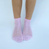 Ankle Socks crochet Baby Pink